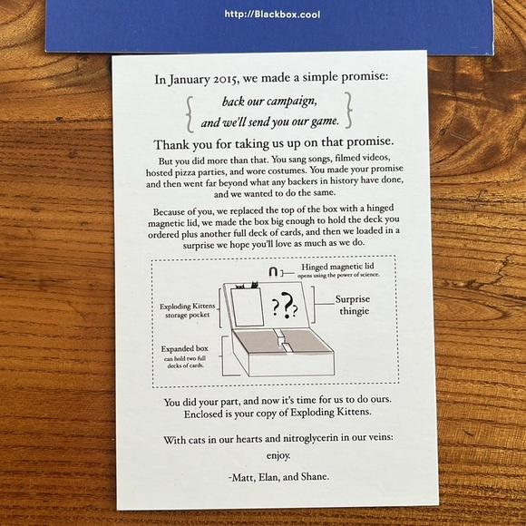 Exploding Kittens Set Original Kickstarter First Edition - Picture 10 of 12